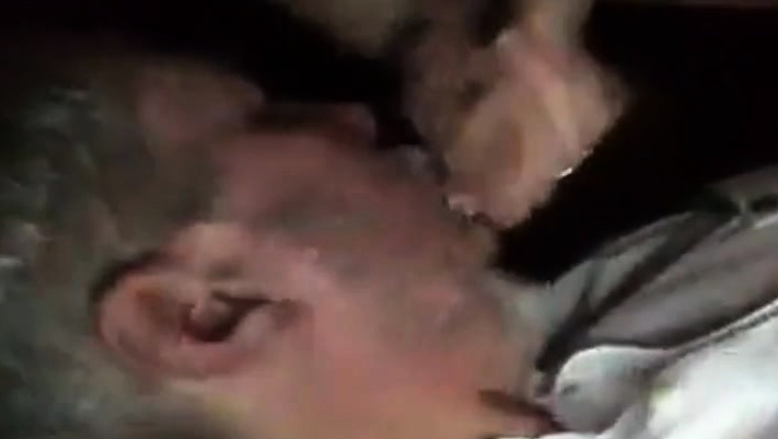 Sucking a hot young man in a cruising cinema