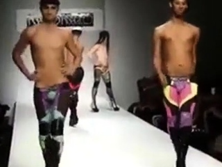 Fierce sissy runway vogue model fashion show