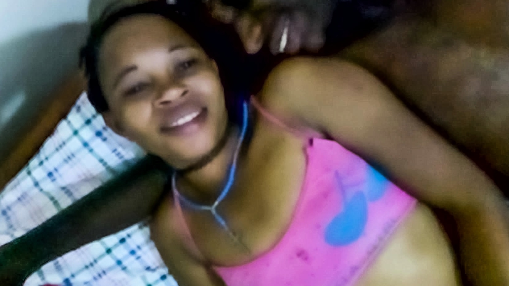 African Couple Homemade Selfie Sex