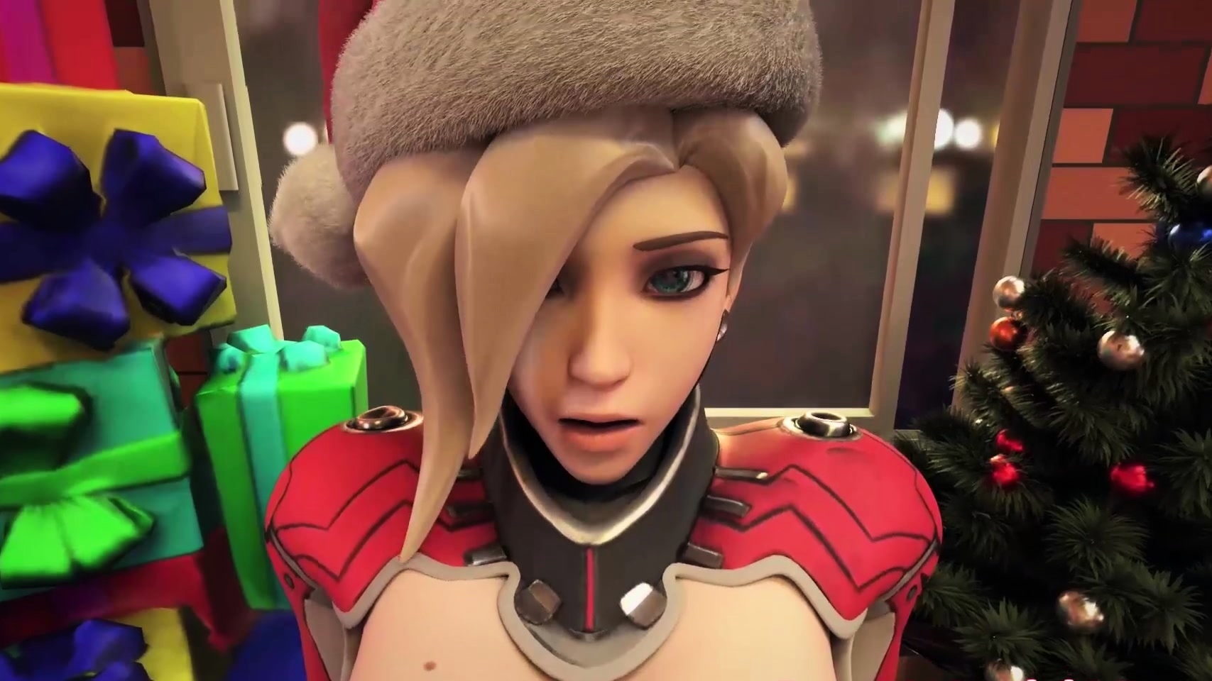 Overwatch Animated Gentle Mercy Getting Fucked Her Cunt