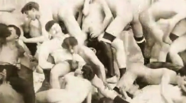 Gay Vintage video book 1890s- 1950s- ne