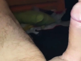 Playing With Daddy Thick Monster Cock
