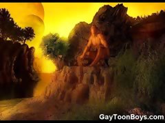 3D Muscled Gays Compilation!