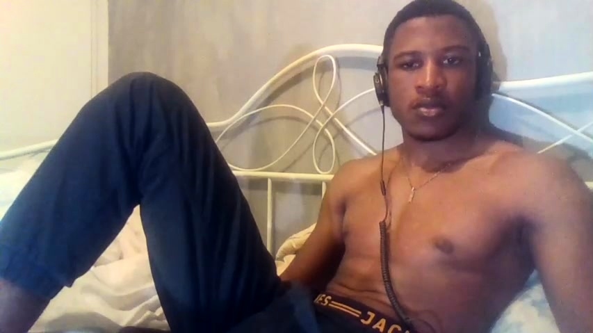 Solo Black Gay Masturbation Jerk Off