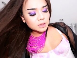 Beautiful Thai Ladyboy With Long Hair Beautiful Thai Ladyboy With Long Hair