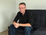 Horny solo gay stud masturbates