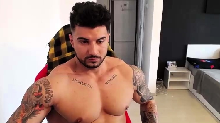 Horny gay men muscle videos