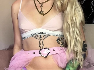 Amateur Solo From A Titty Blonde Tranny Amateur Solo From A Titty Blonde Tranny