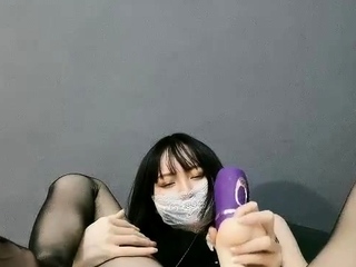 Japanese Teen Ravaged With Big Toy