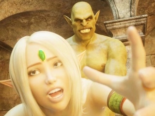 3D Elf Princesses Fucked By Orcs! 3D Elf Princesses Fucked By Orcs!