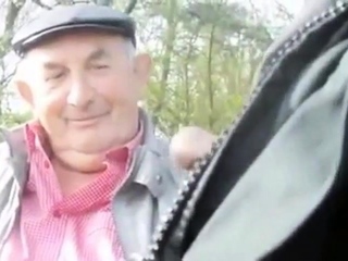 Grandpa In Park Grandpa In Park