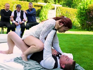 Debt4k. Bride Bangs The Collector