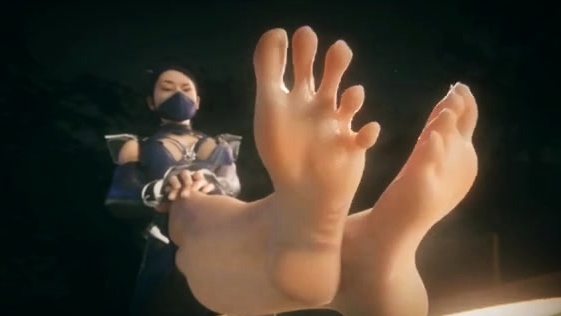 Kitana Foot fetish femdom POV