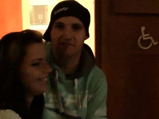 Faculty redhead crammed up with cock in POV