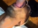 Perfect throat fuck