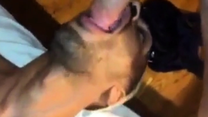 Perfect throat fuck