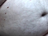 Fat chub bear stroking dick