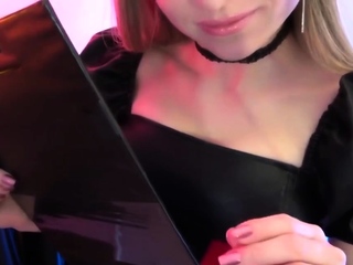 Asmr Peaches Sexy Leather Roleplay