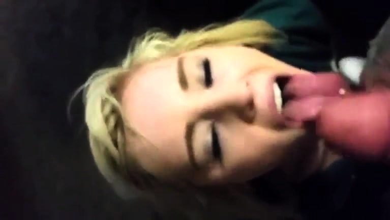 Amateur Blonde Blowjob CIM