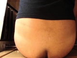 Barebacked gloryhole DILF sucks BFs cock