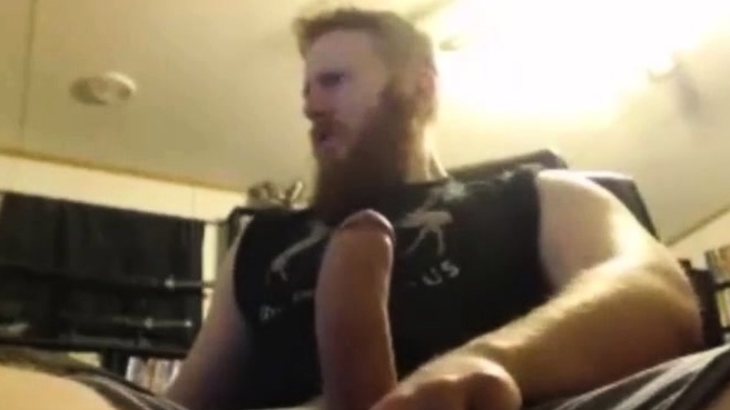 Big Dick Ginger Shoots Out A Massive Load