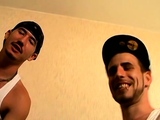 Straight Thug Nolan Looks Badass While Tugging His Hard Cock