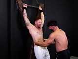 Strapped Jeremiah Cruze Laughs As Heath Halo Tickles Him