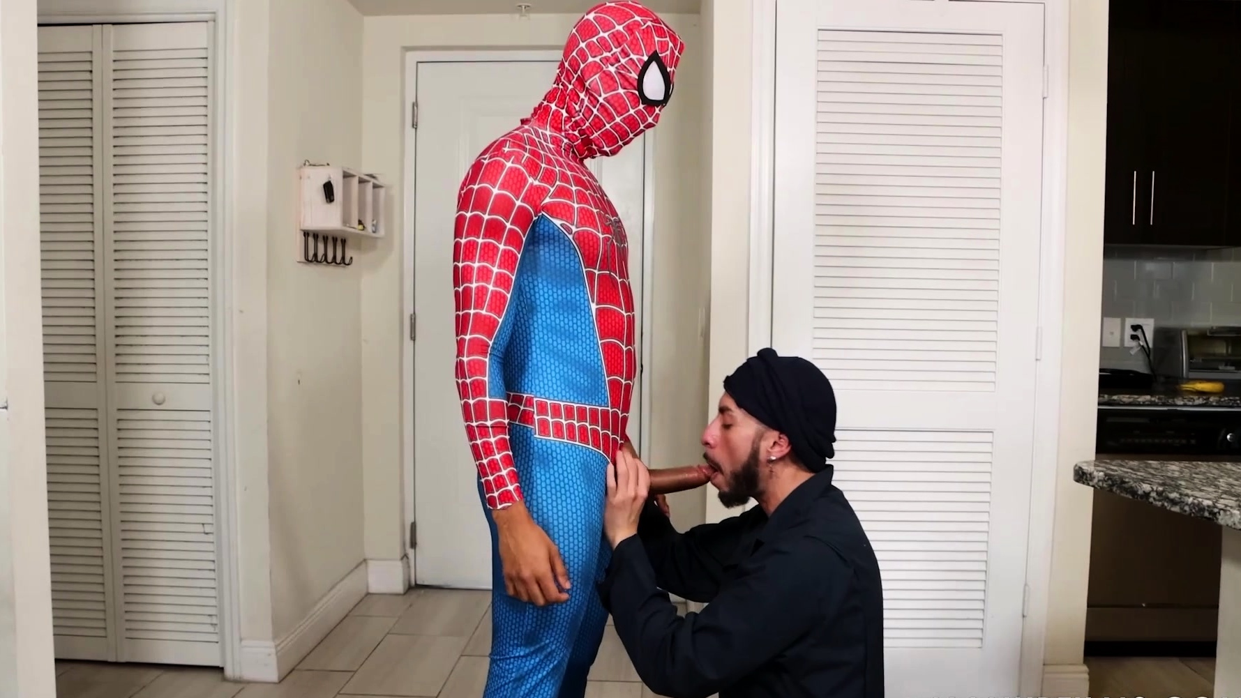 Spiderman King Cuba Rides Luis Logan Tight Asshole