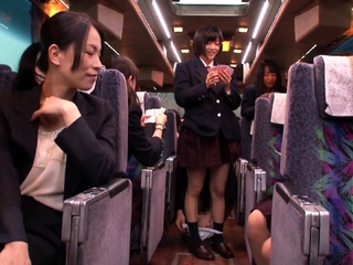 Japanese group sex with pussy licking and fucking