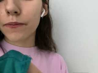Tasting Cream from Panties – Solo BDSM Webcam Show