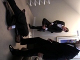 Master Gerard Stamp On His Foot Servant Face For Pleasure
