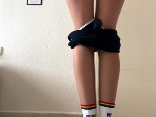 High heeled amateur teen ass fingered