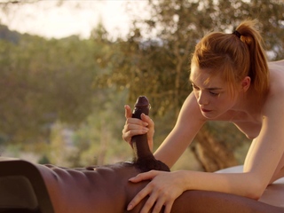 Big tit amateur sucks and tit fucks a big cock