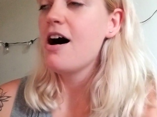 Amateur striptease and Solo masturbation