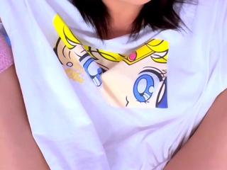 Close up amateur masturbating solo
