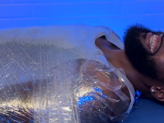 Hairy Dallas Experienced Feet Tickles While Wrapped