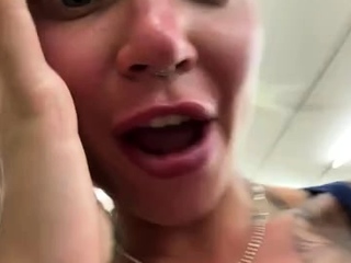 Miss_Elfie, russian camwhore in public and restroo