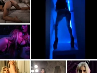 Big Boobed Blonde Masturbates With A Dildo In The Bathroom