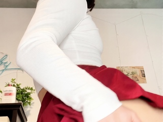 Cute asian teen fucked pov