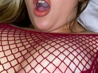 Busty Blonde Pussy Close Up