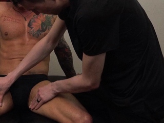 Gay gets a happy ending massage