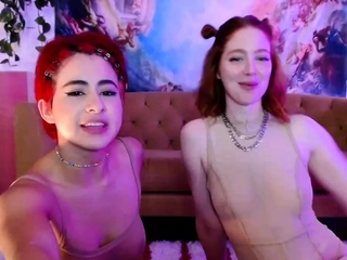 Amateur brunette teen lesbians in bath