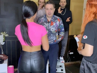 Amateur redhead Milf sucks and fucks a guy