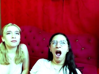 Blonde real lesbian euro amateur fucked by male