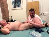 Chubby Daddy Gets Bound By A Cute Bear