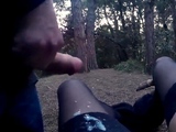 Ostia Pine Forest Outdoor Crossdresser Fun