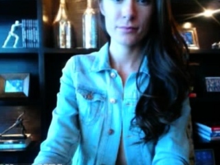 Amateur striptease and Solo masturbation