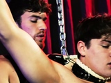 Dom Enjoys Flogging And Cock Discipline