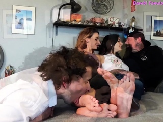 Bambi Femdom Fantasies – Greasy Rose & Mya Pleasure