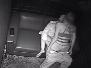 Blonde Stripper Bareback in club